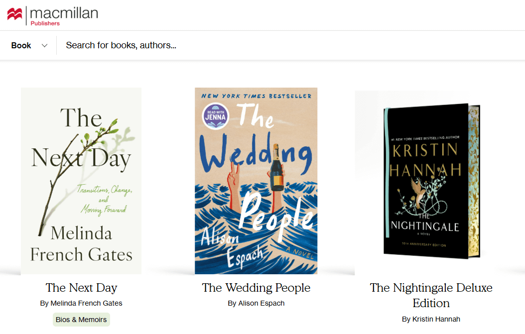 Macmillan Publishers