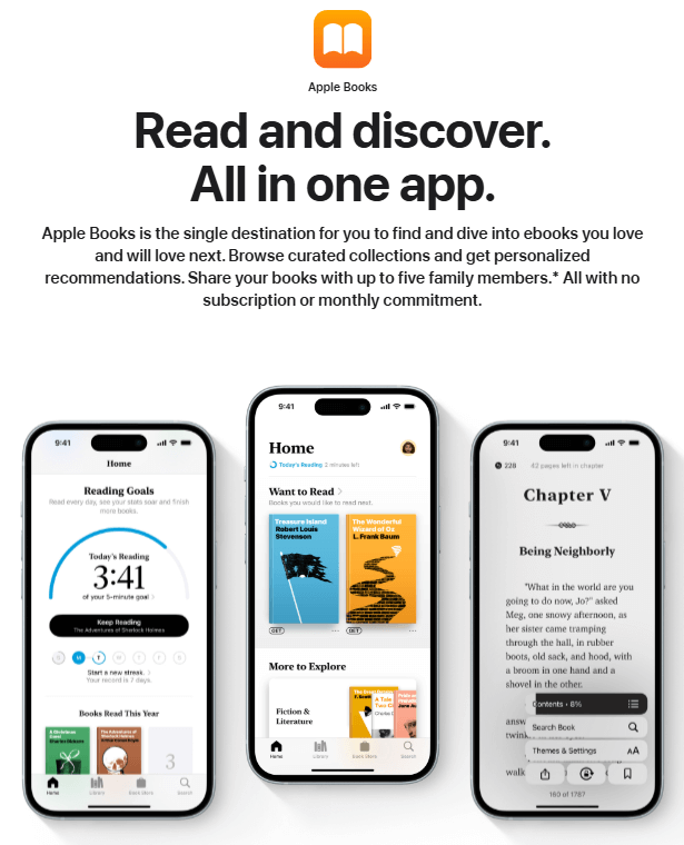 Apple Books app