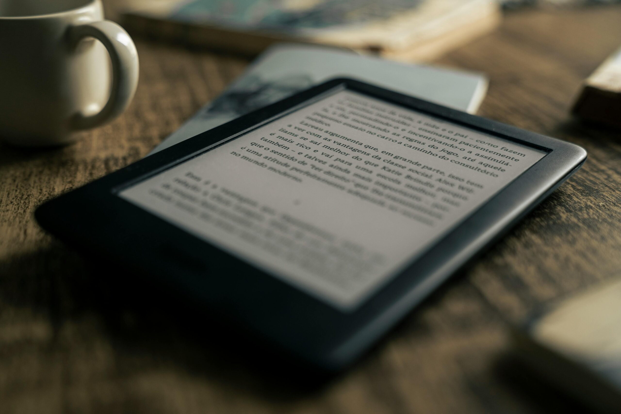 ebook flashed on an ipad