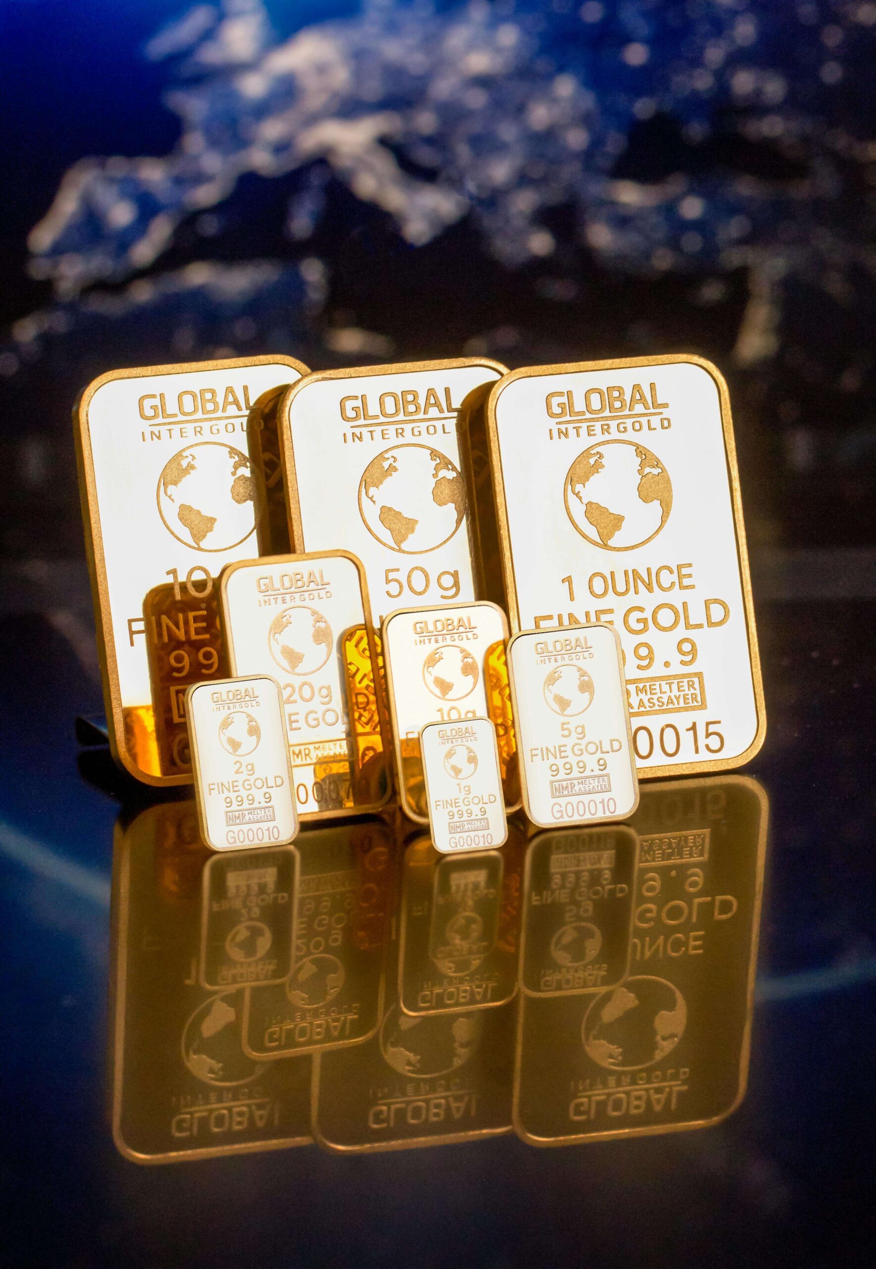 gold bars asset