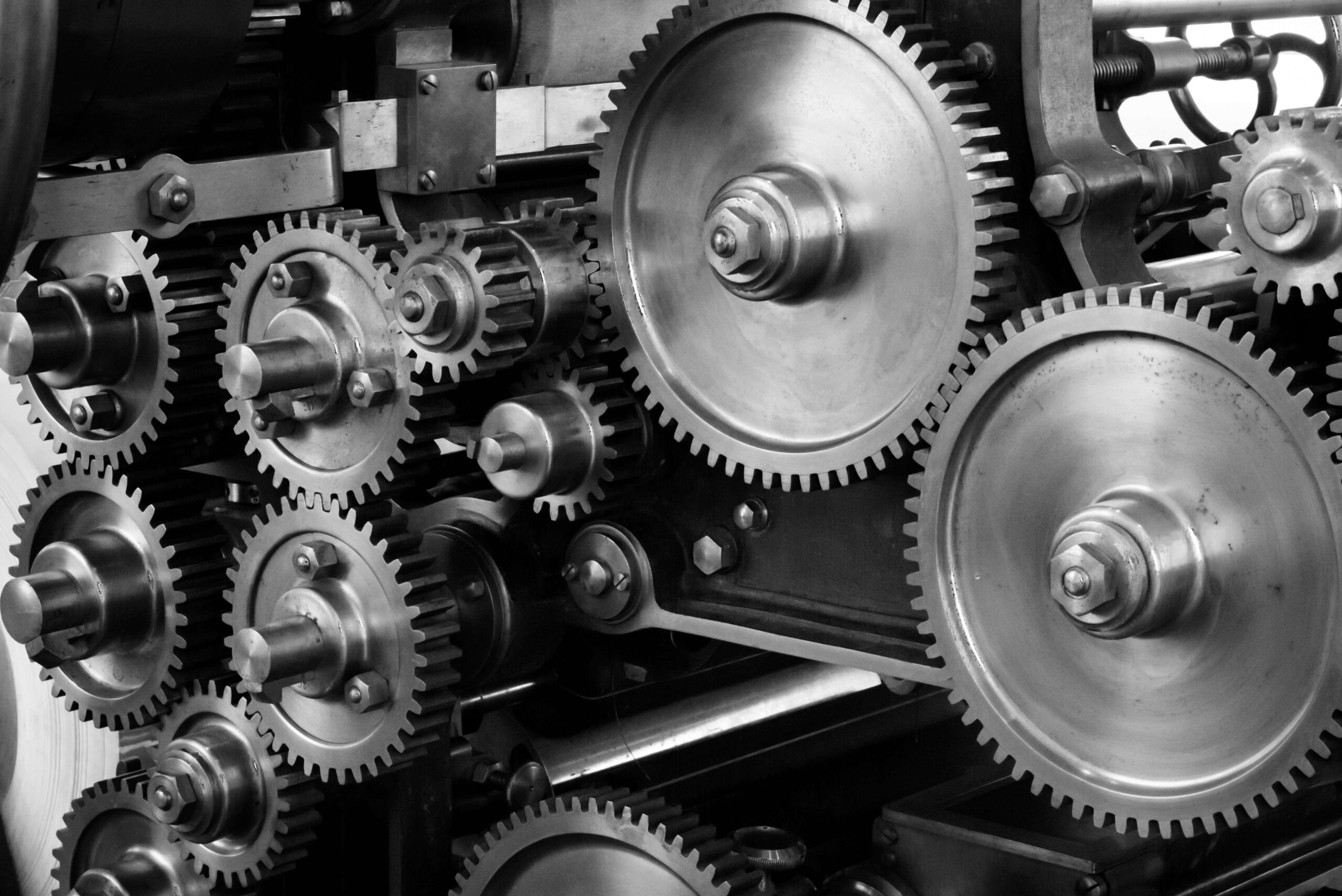 machine gears fit together