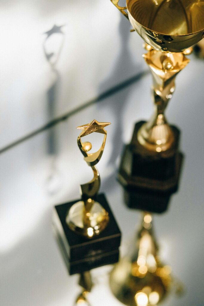 Trophies for awards
