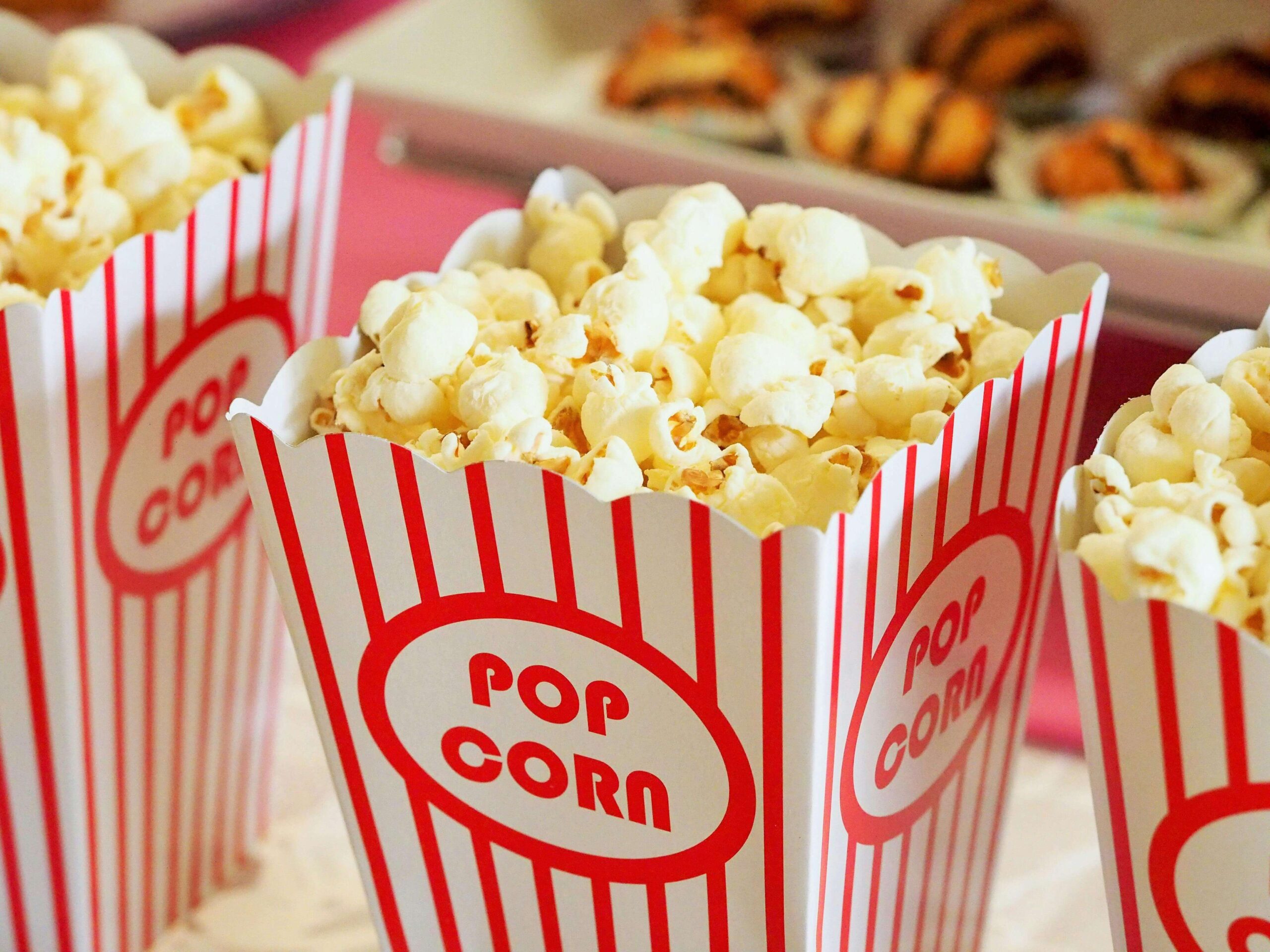 popcorn for movie-watching